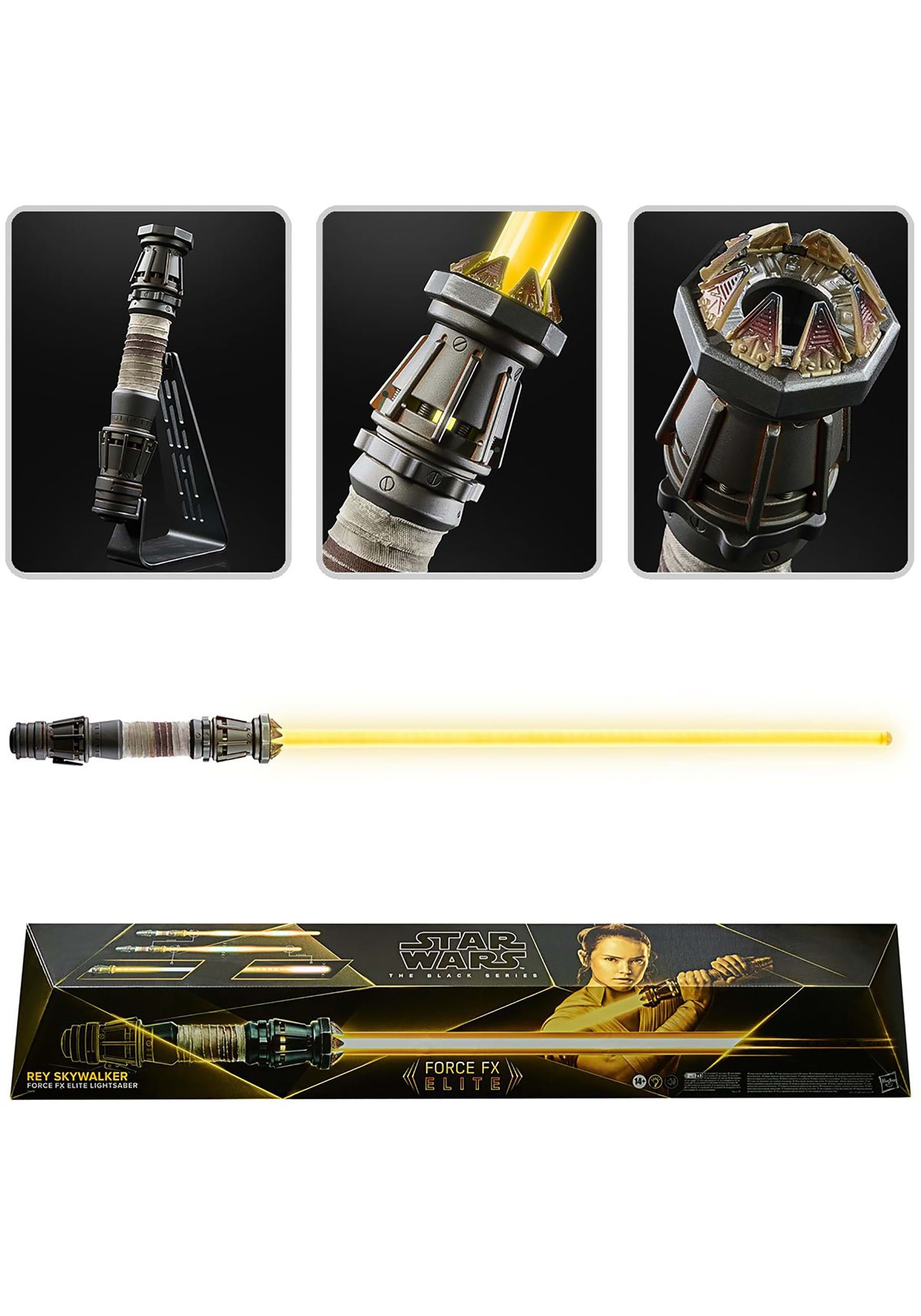 Star Wars The Black Series Rey Skywalker Force FX Lightsaber