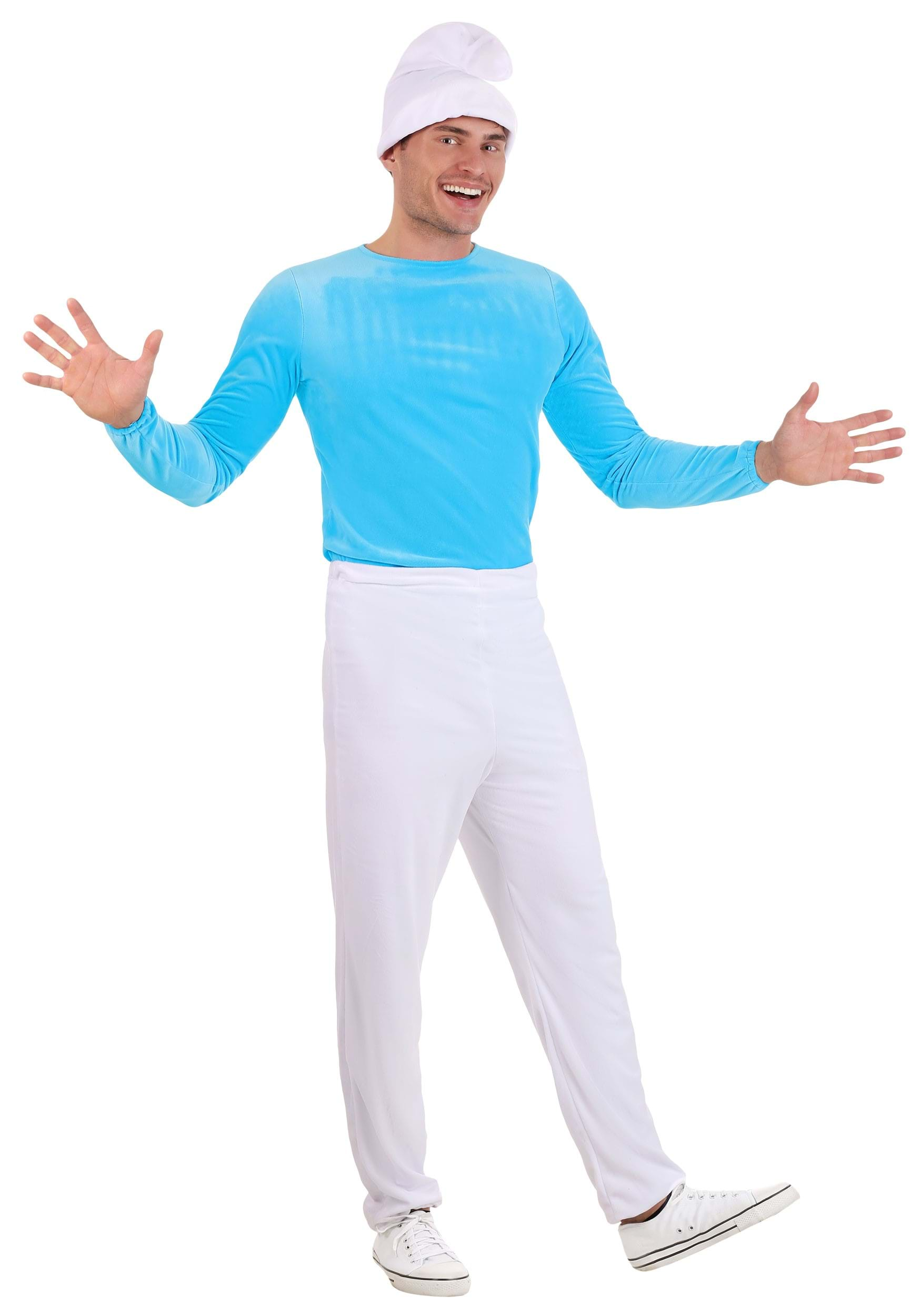 Adult The Smurfs Smurf Costume