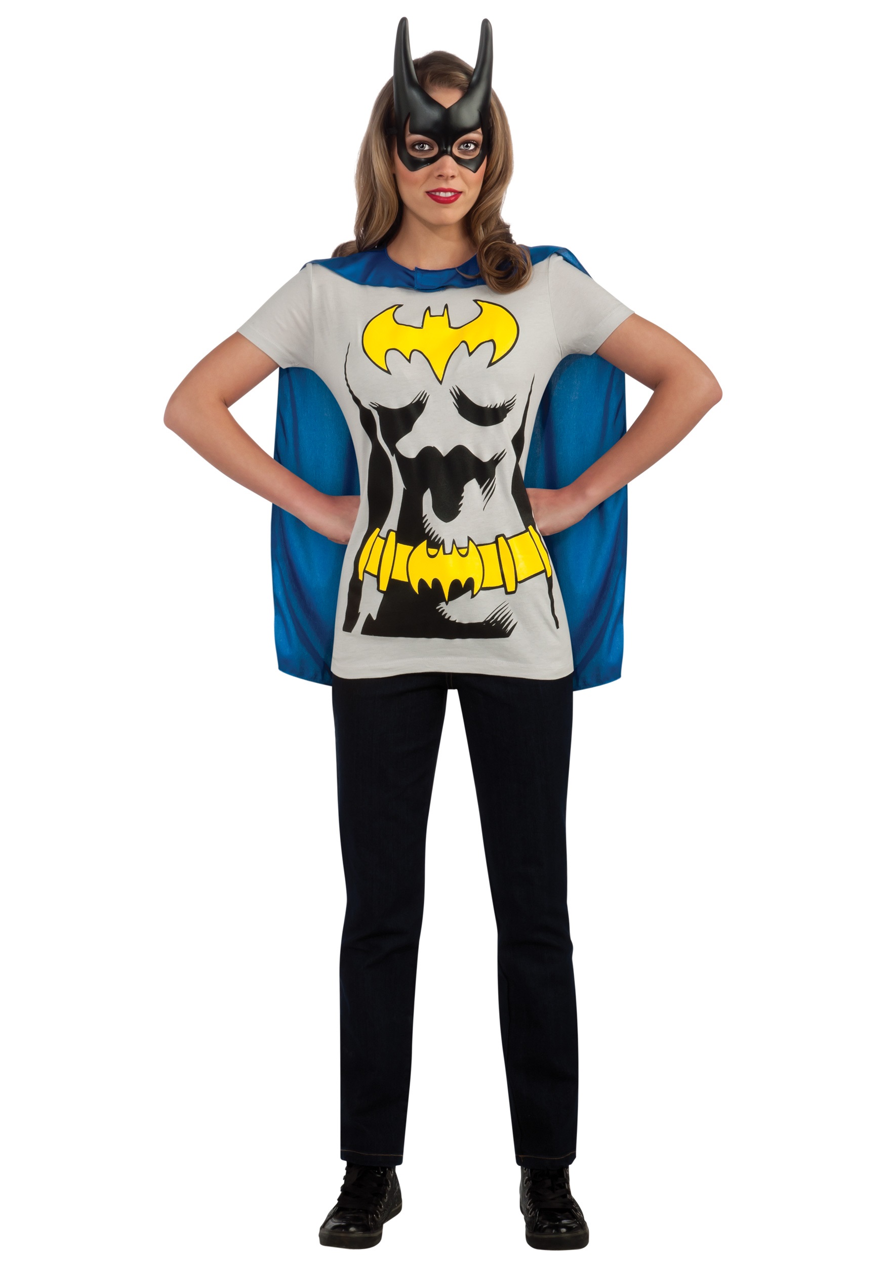 Adult Batgirl Costume T-Shirt | Halloween Costume Apparel