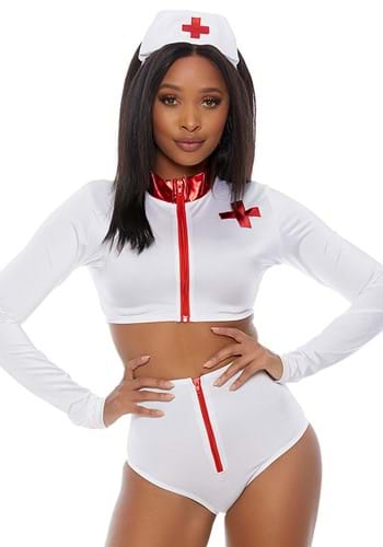 Women&#39;s Rescue Me Nurse Costume