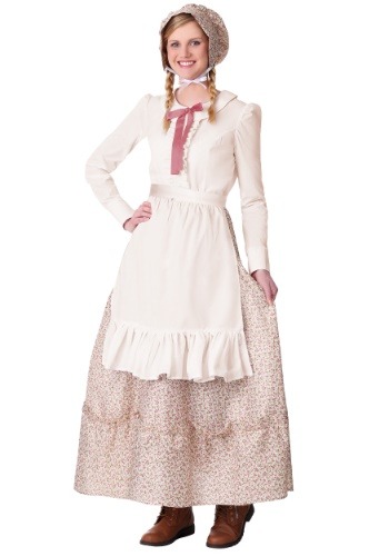 Plus Size Prairie Pioneer Costume for Women