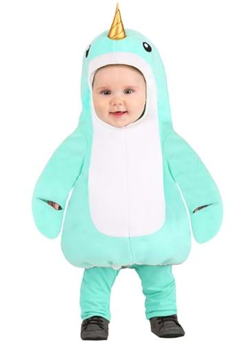 Blue Narwhal Baby Costume