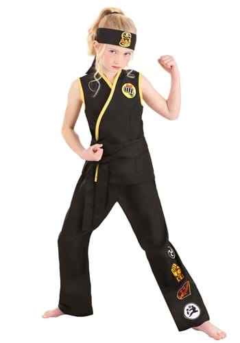 Girl&#39;s The Karate Kid Cobra Kai Costume