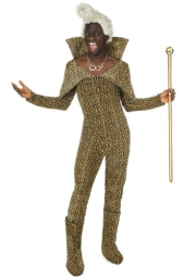 5th Element Ruby Rhod Costume with Wig