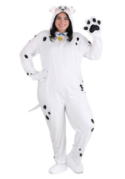 Plus Size 101 Dalmatians Perdita Costume Onesie for Women