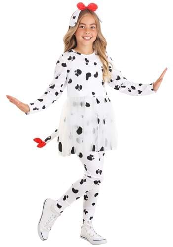 Girl&#39;s Adorable Dalmatian Costume