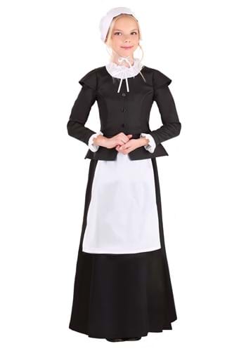 Girl&#39;s Thankful Pilgrim Costume