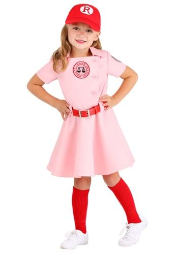 League of Their Own Toddler Girl Dottie Luxury Costume
