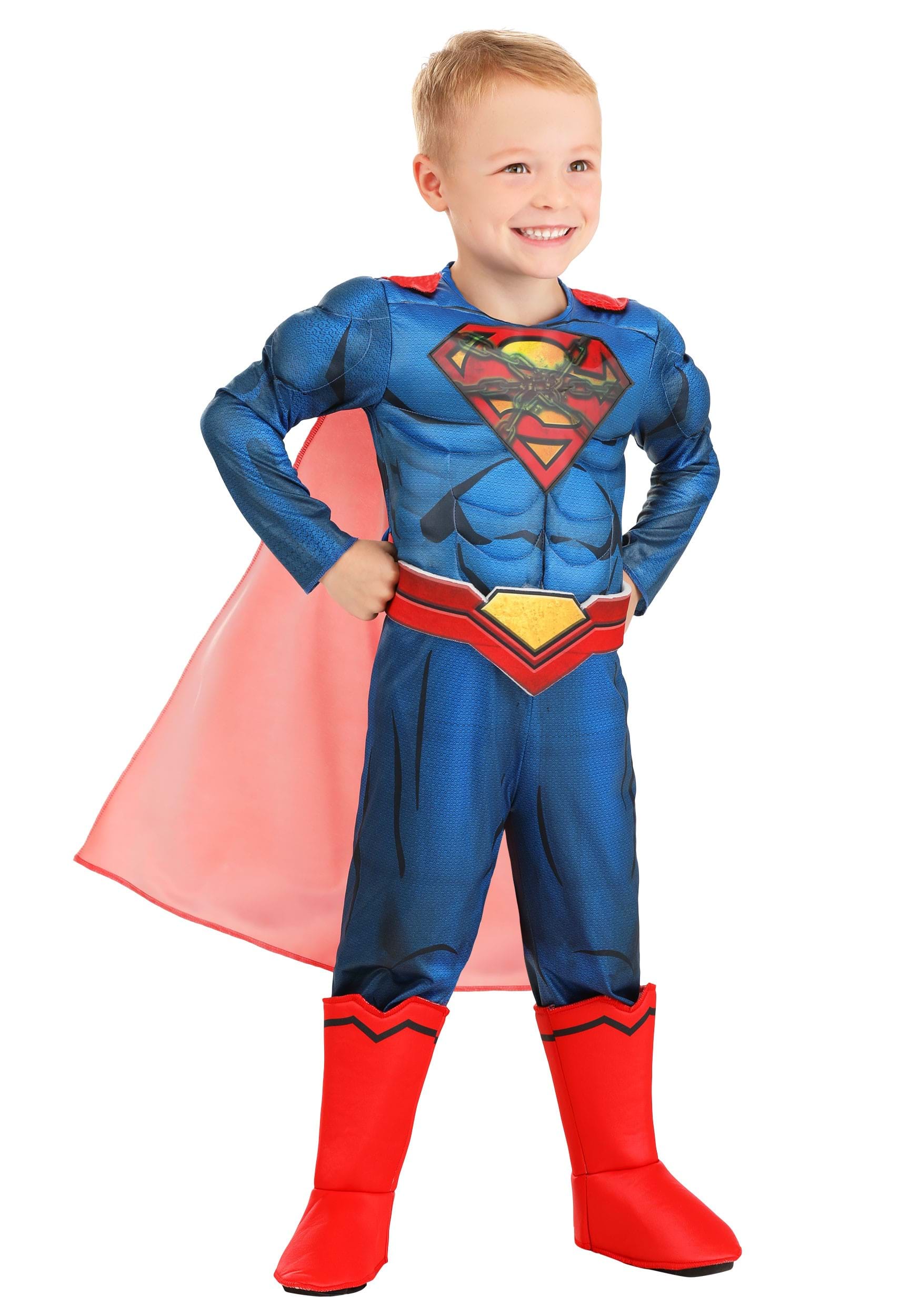 Deluxe DC Comics Superman Toddler Costume | Kid