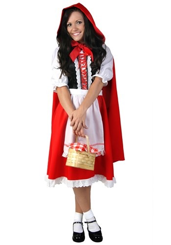 Plus Size Little Red Riding Hood Women&#39;s Costume