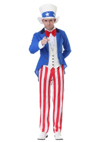 Plus Size Classic Uncle Sam Costume for Men