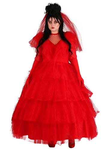 Plus Size Women&#39;s Red Wedding Dress