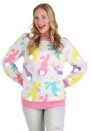 Easter Bunny Ugly Sweater for Adults