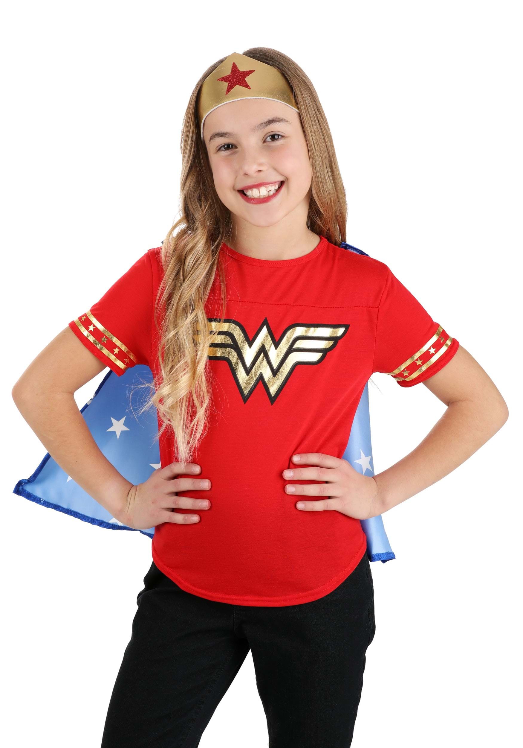 Casual Wonder Woman Kid
