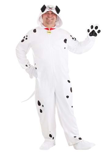 Plus Size 101 Dalmatians Pongo Adult Costume Onesie
