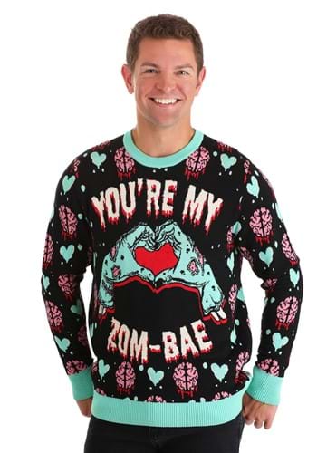 You&#39;re My Zom-Bae Valentine&#39;s Day Sweater for Adults