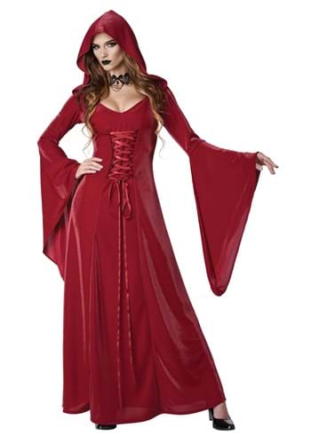 Women&#39;s Crimson Robe Adult Costume