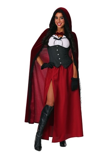 Plus Size Ravishing Red Riding Hood Women&#39;s Costume