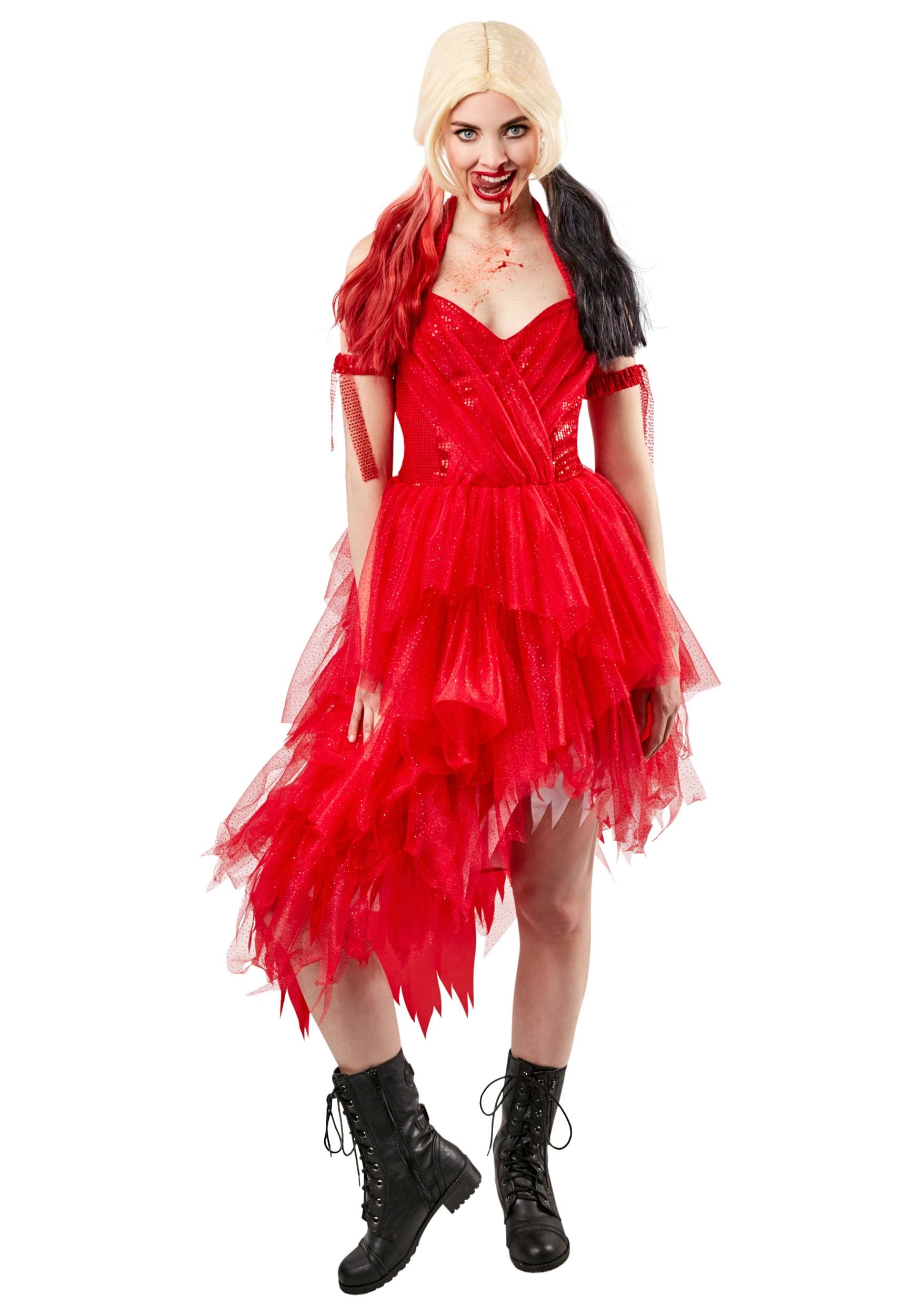 Harley Quinn Red Dress Suicide Squad 2 Costume | DC Comics Costumes