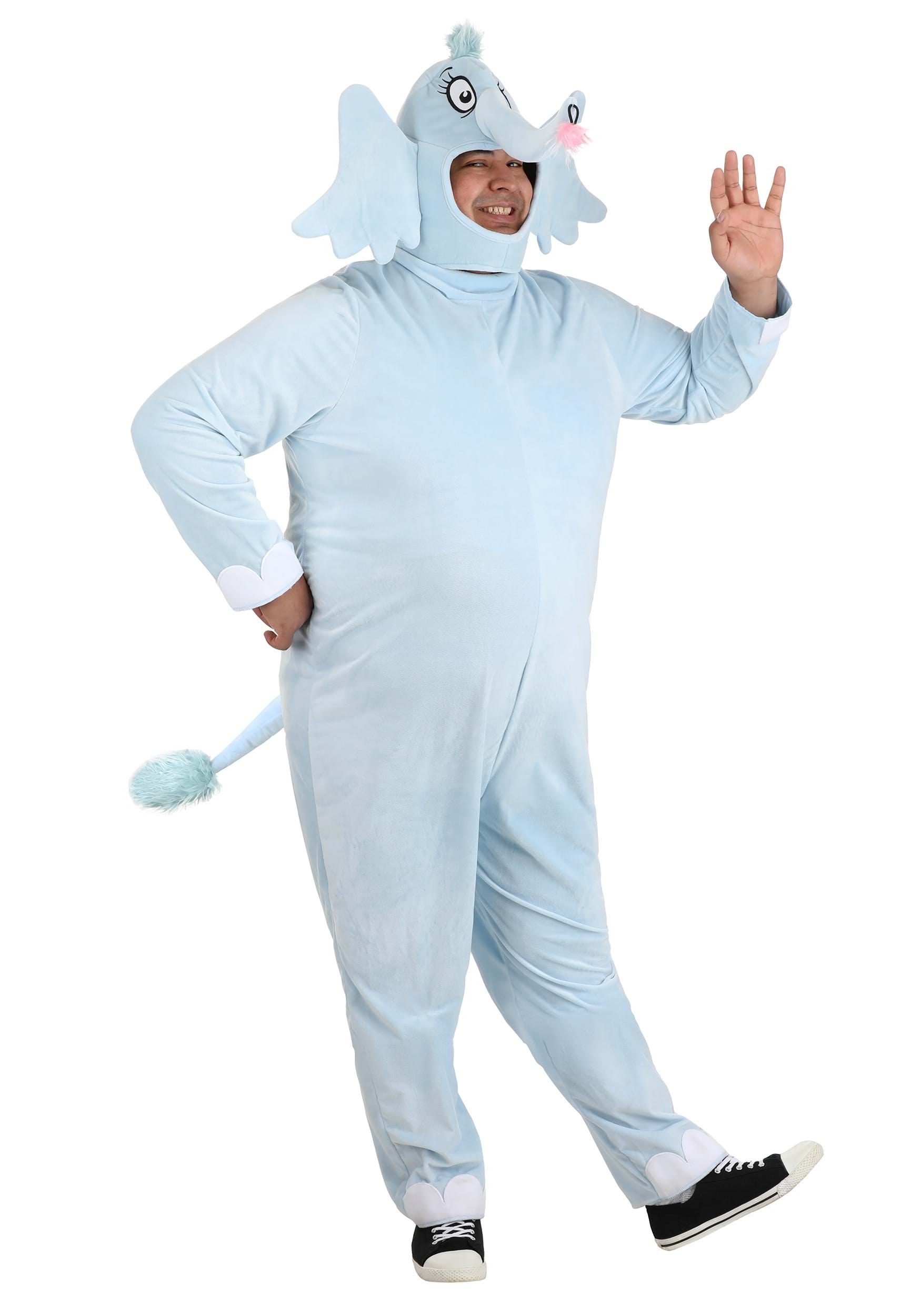 Plus Size Adult Dr. Seuss Horton Costume | Plus Size Costumes