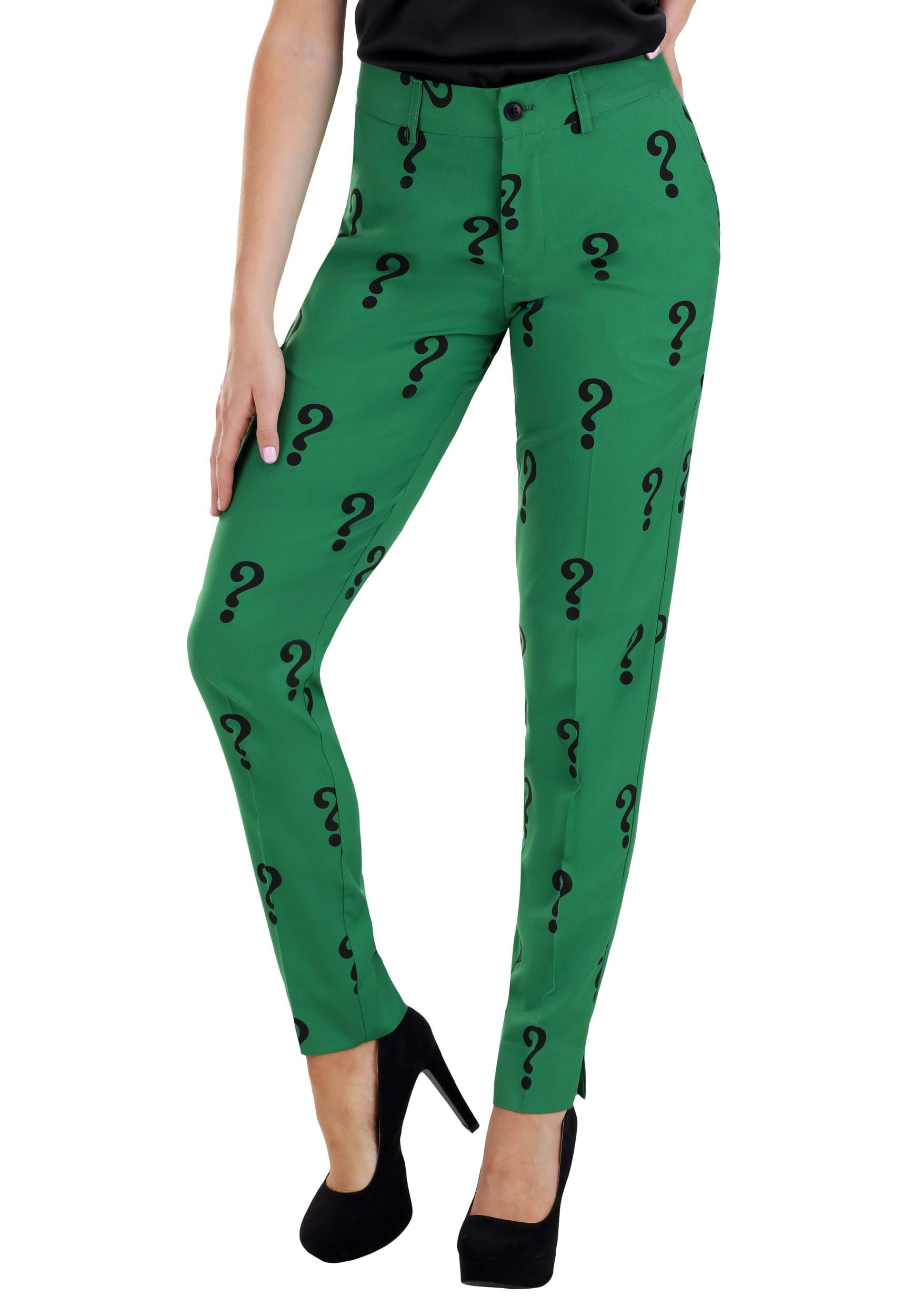 Women's DC Comics Riddler Slim Fit Pants