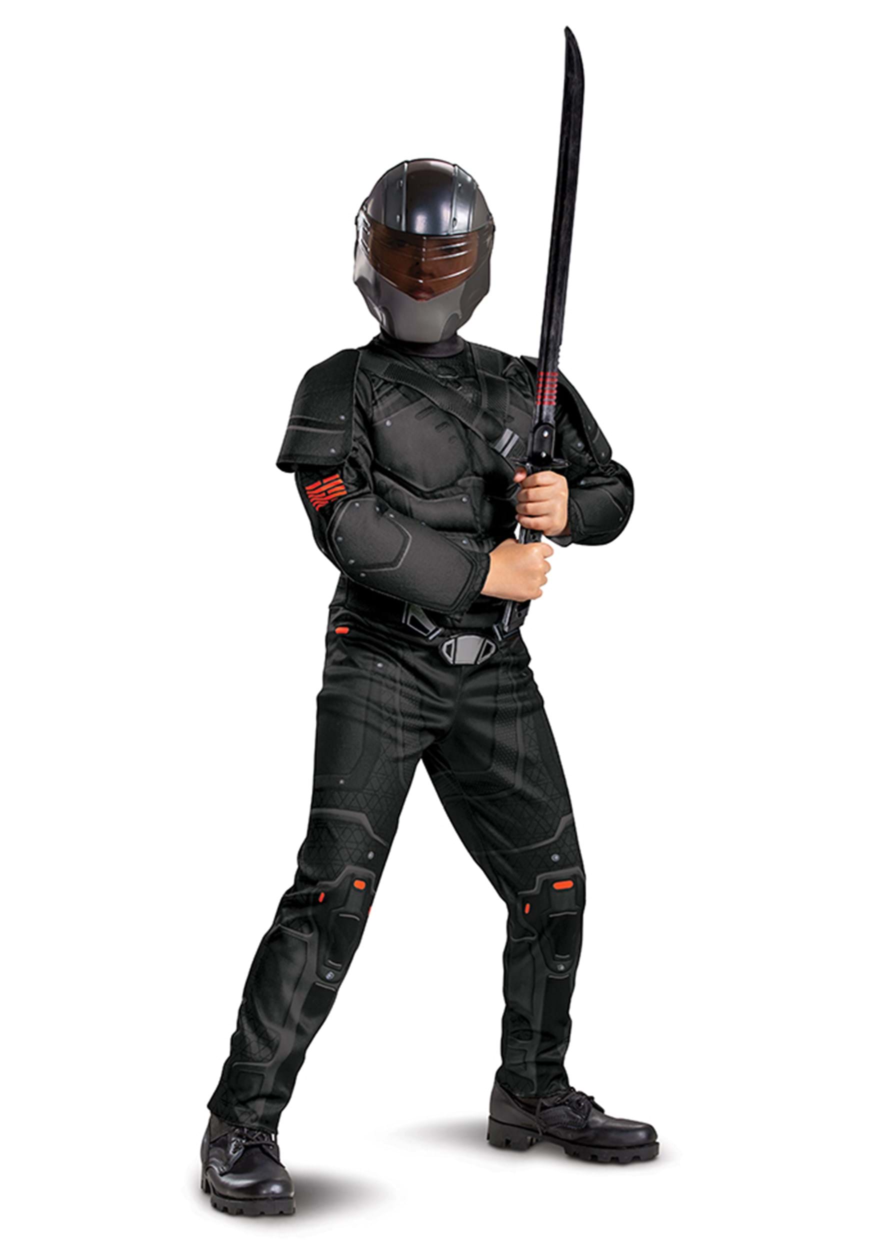 Kid's Snake Eyes Movie Deluxe Costume