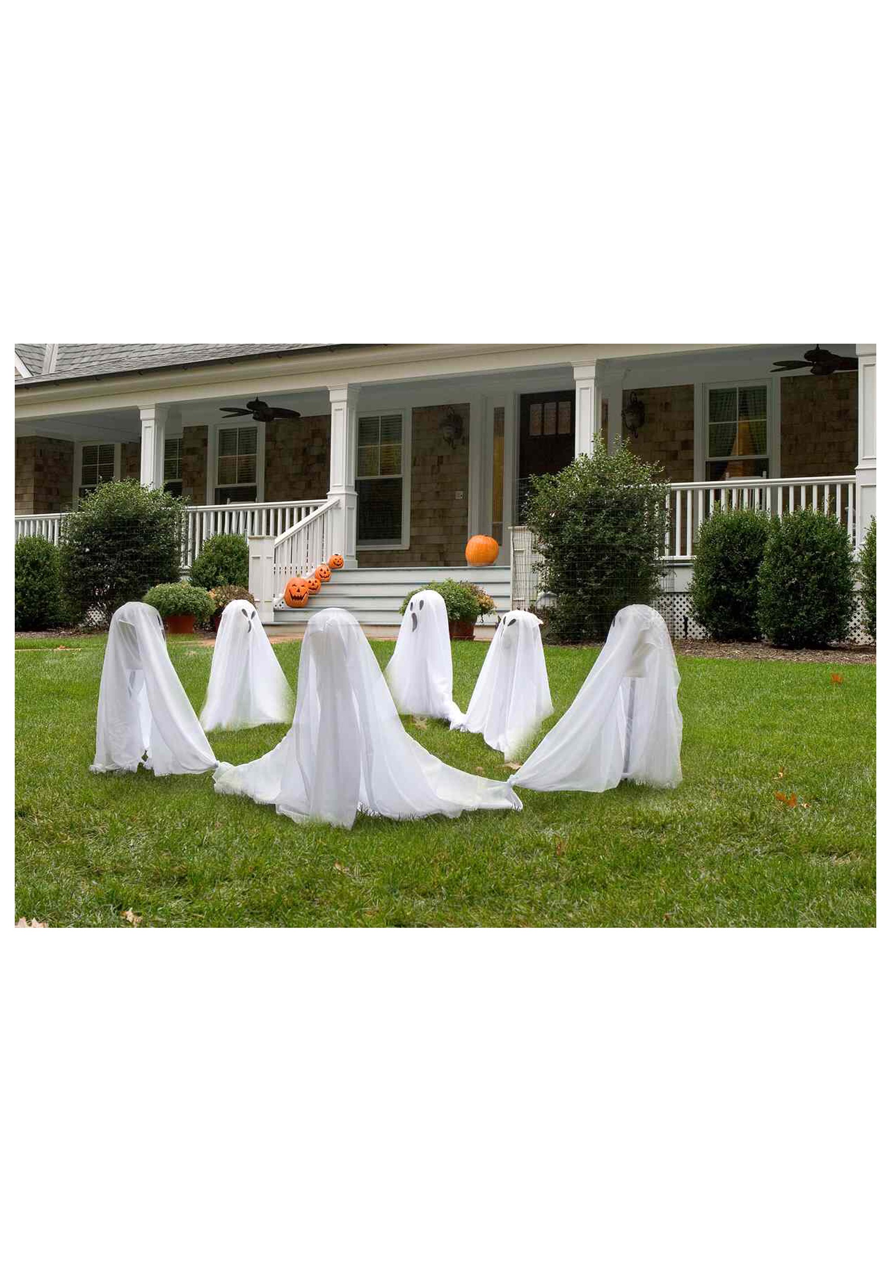 Set of 3 Ghostly Halloween Prop