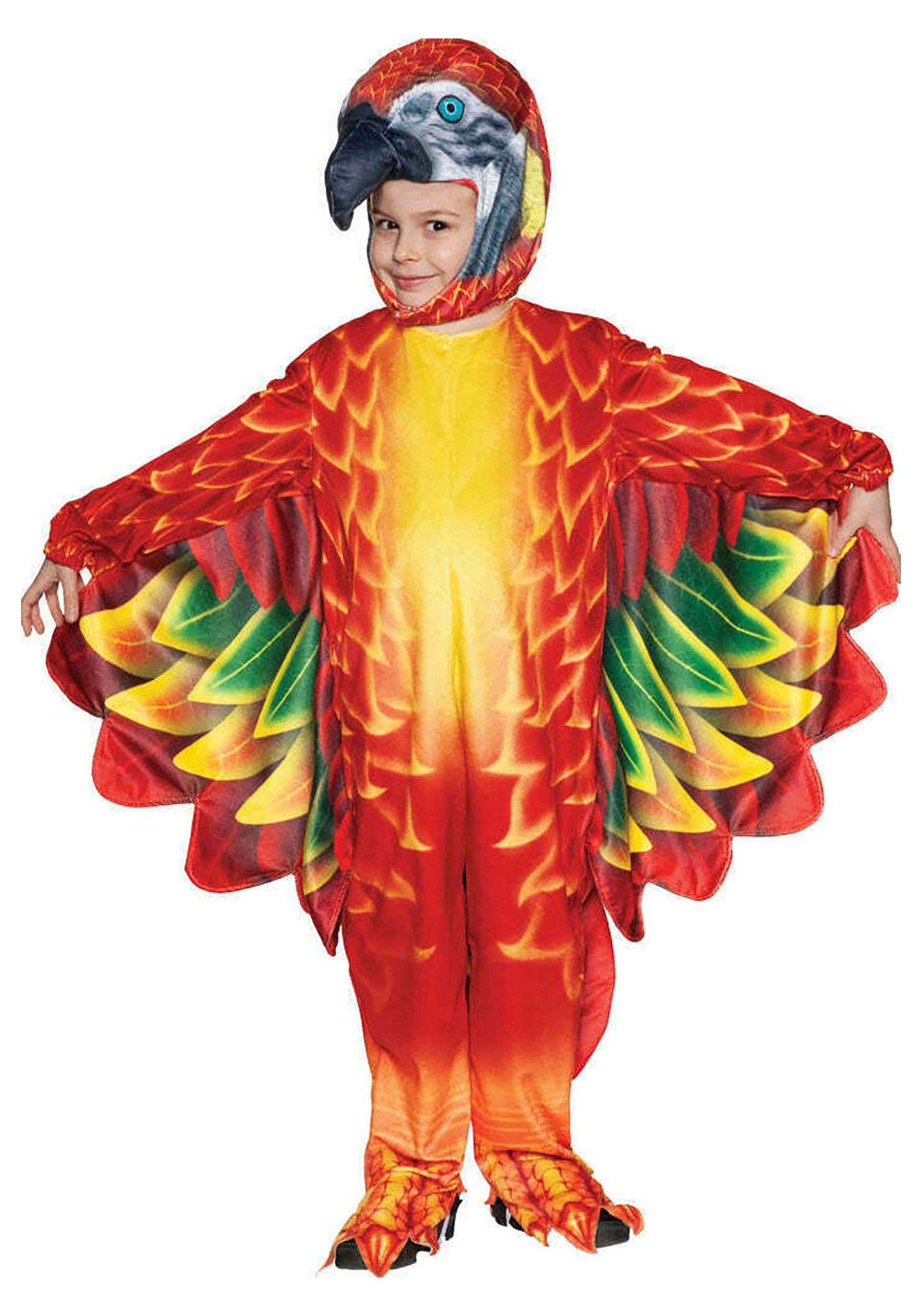 Toddler Photo Realistic Parrot Costume | Parrot Costumes