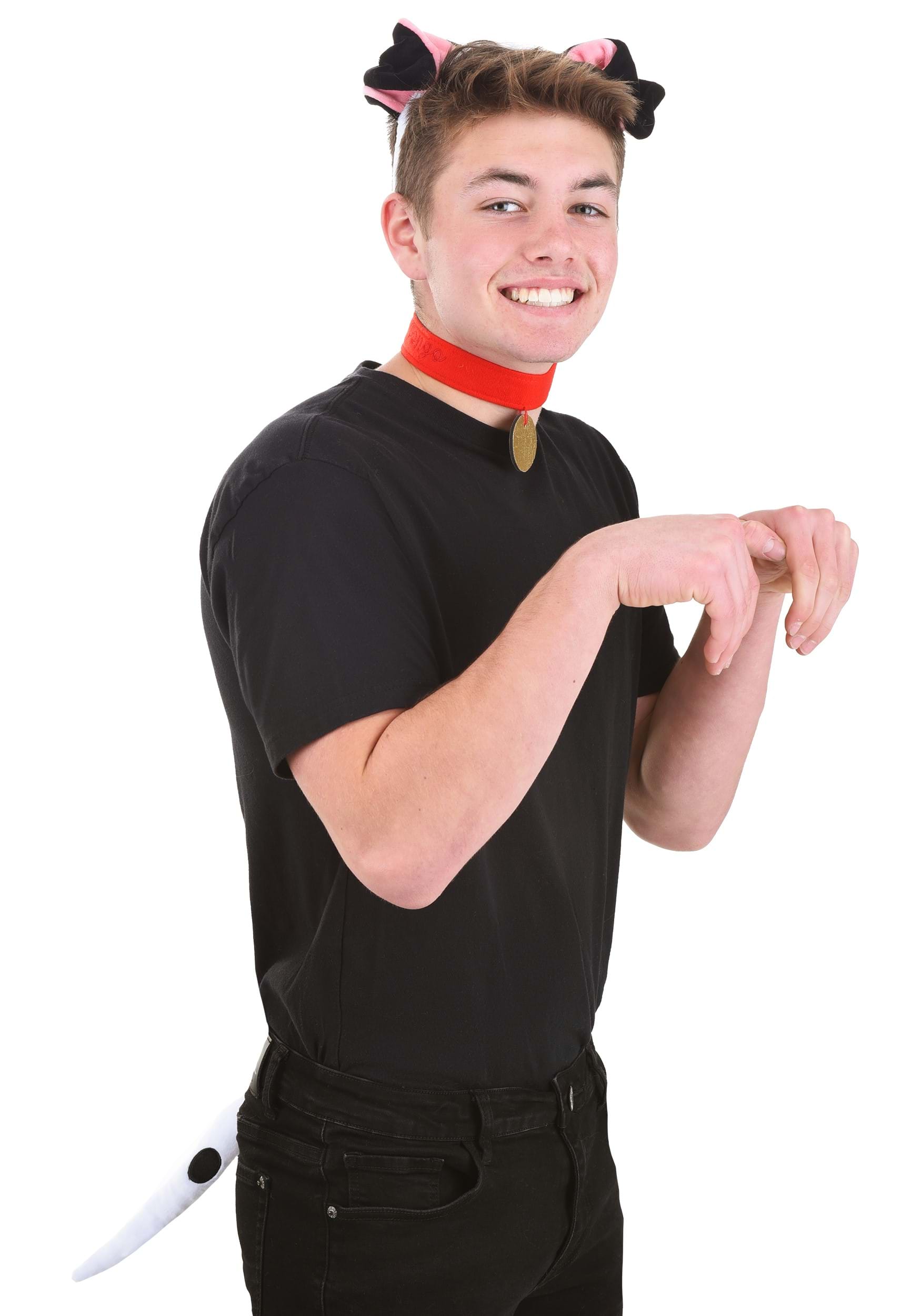 101 Dalmatians Pongo Headband Collar & Tail Kit | Disney Movie Costume Accessories