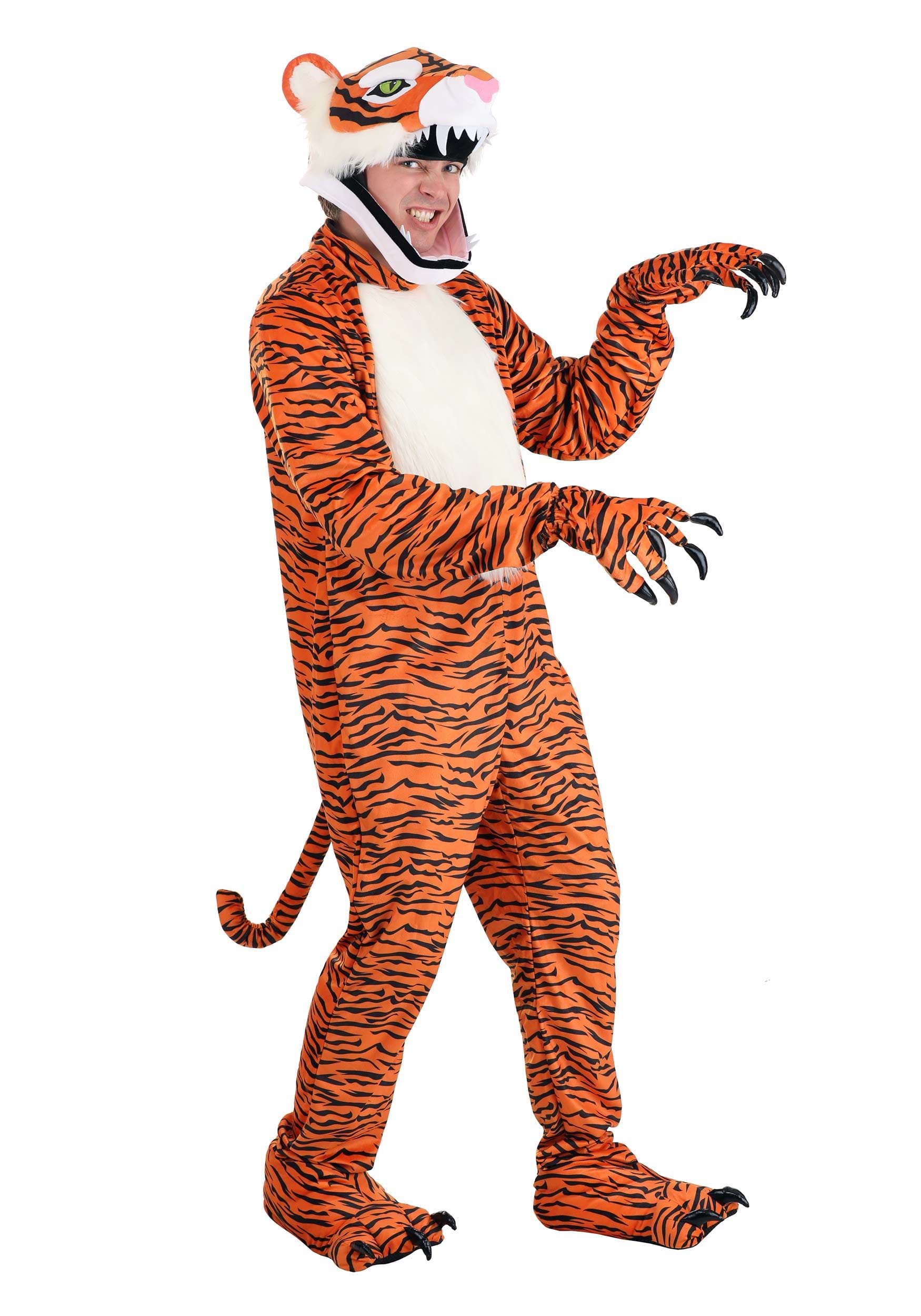 Jawesome Adult Tiger Costume