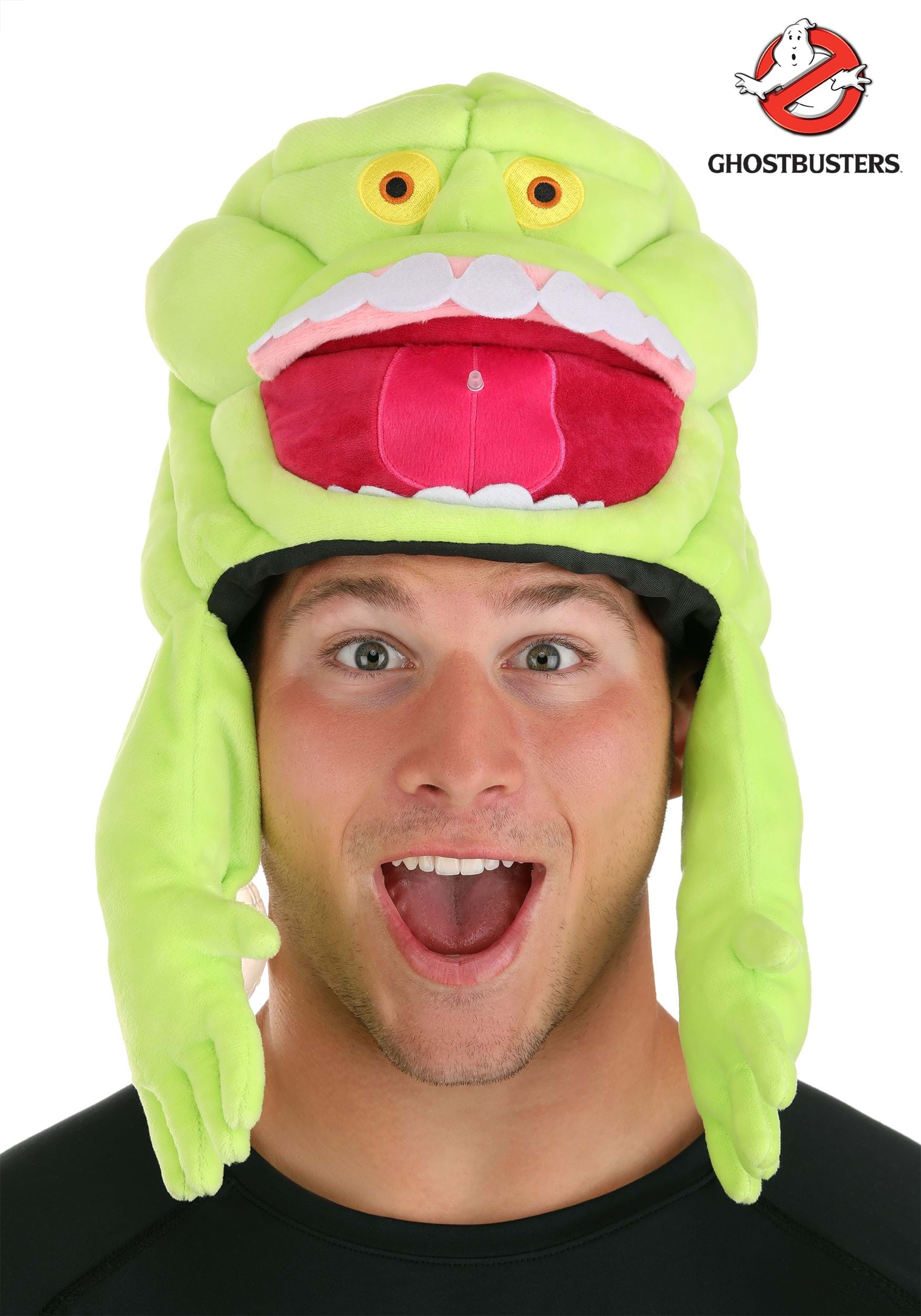 Slimer Sprazy Adult Toy Costume Hat | Ghostbusters Accessories