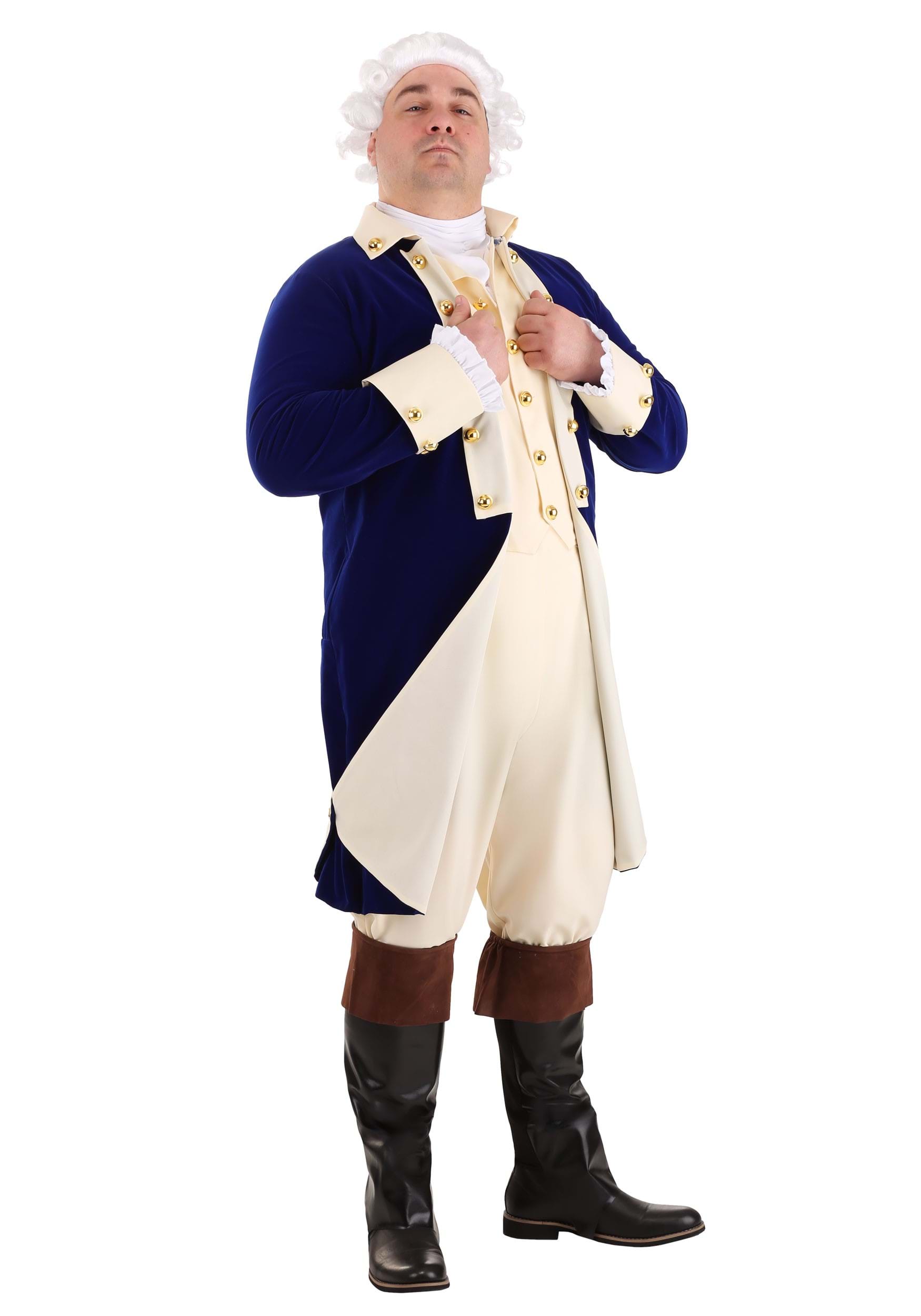 Plus Size Alexander Hamilton Men