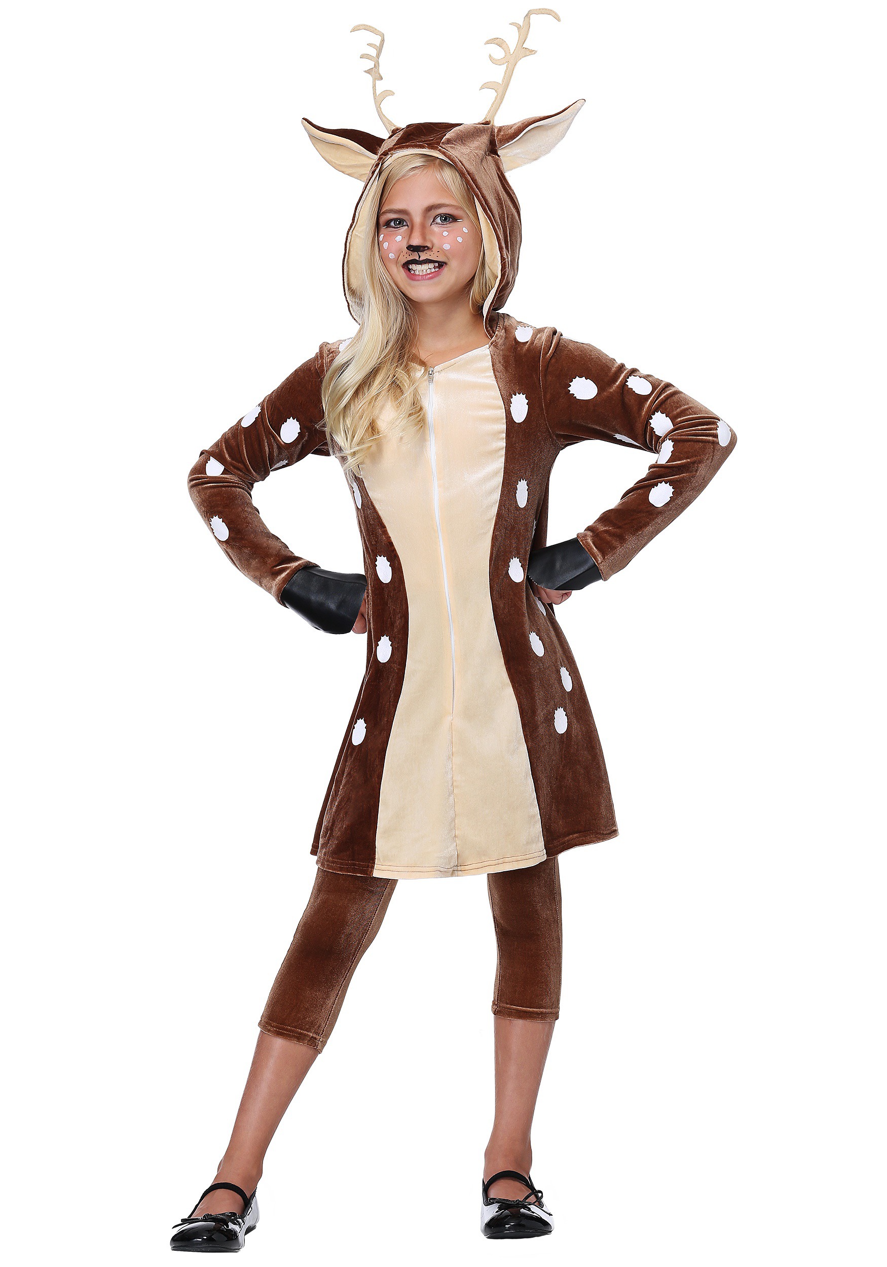 Fawn Costume Dress for Girls | Kid's Deer Costumes