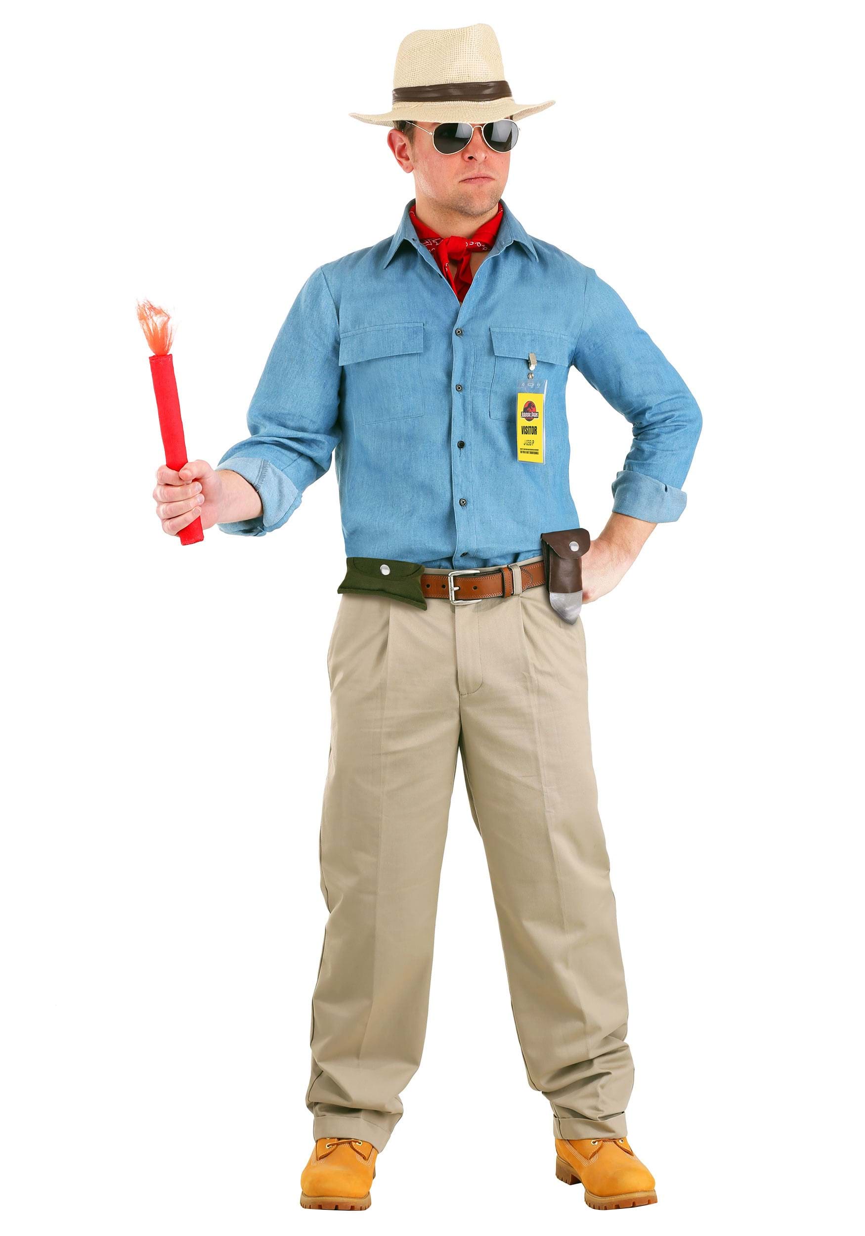 Exclusive Jurassic Park Dr. Grant Costume for Men
