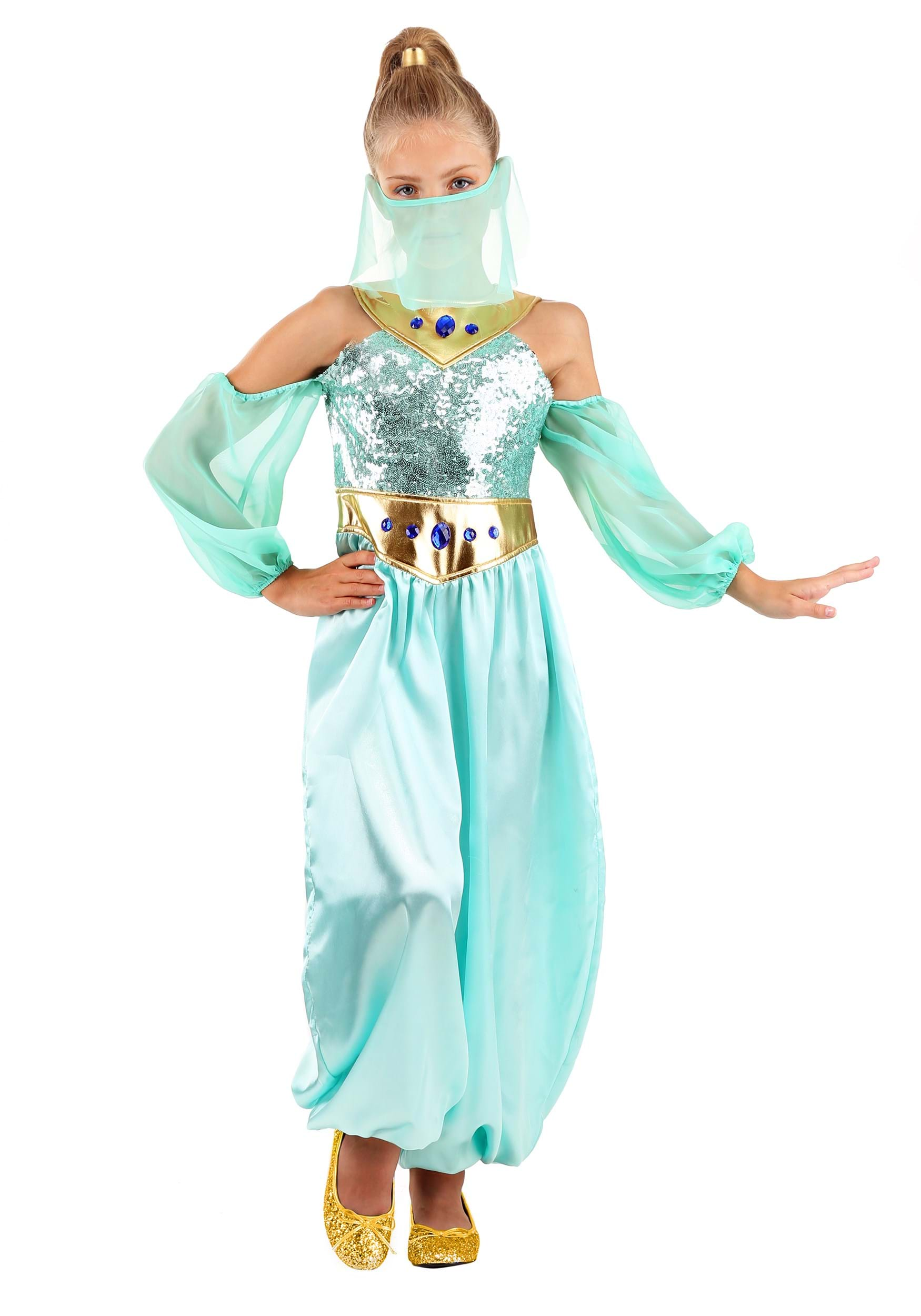 Girl's Mystical Genie Costume