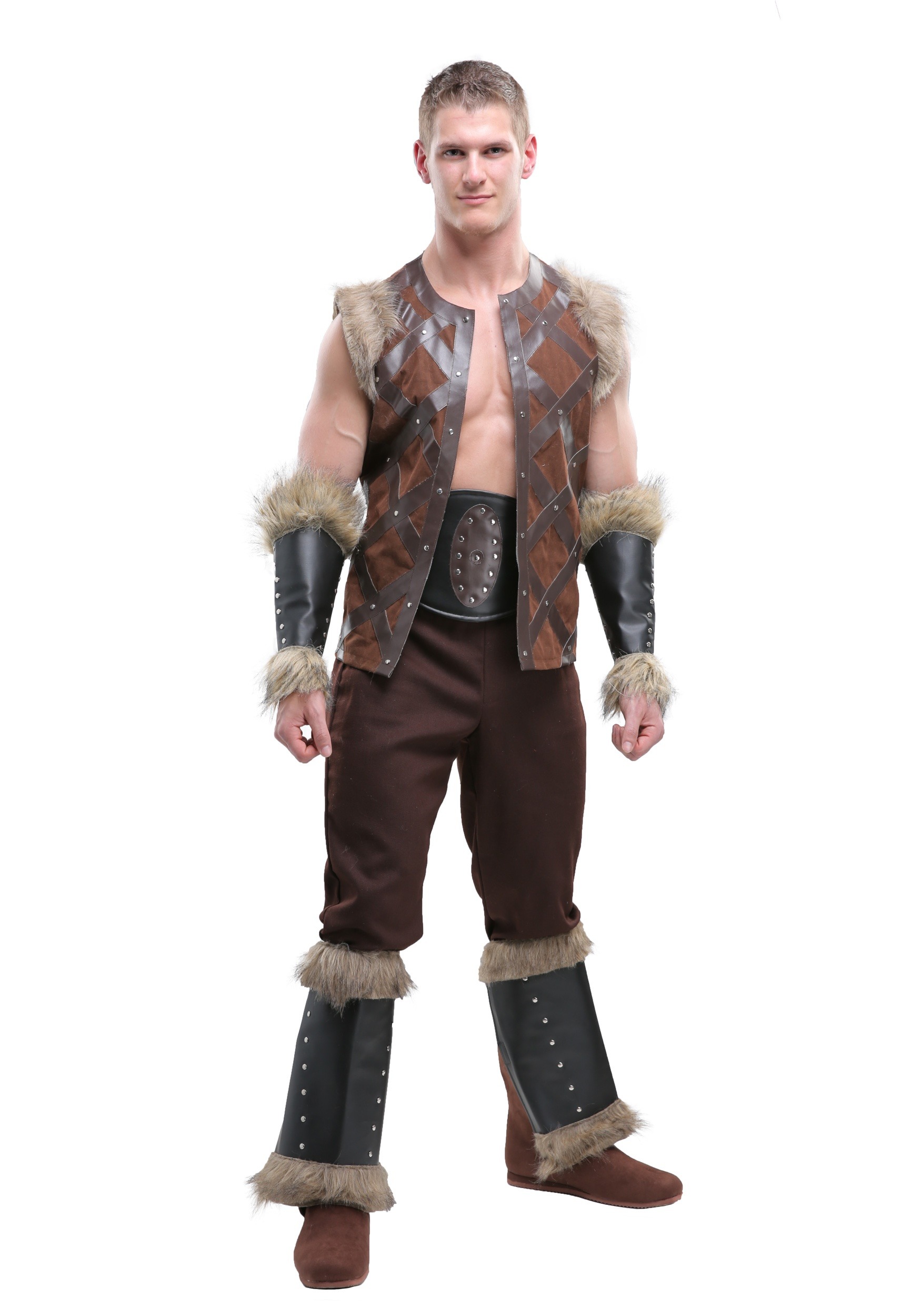 Viking Barbarian Costume for Men