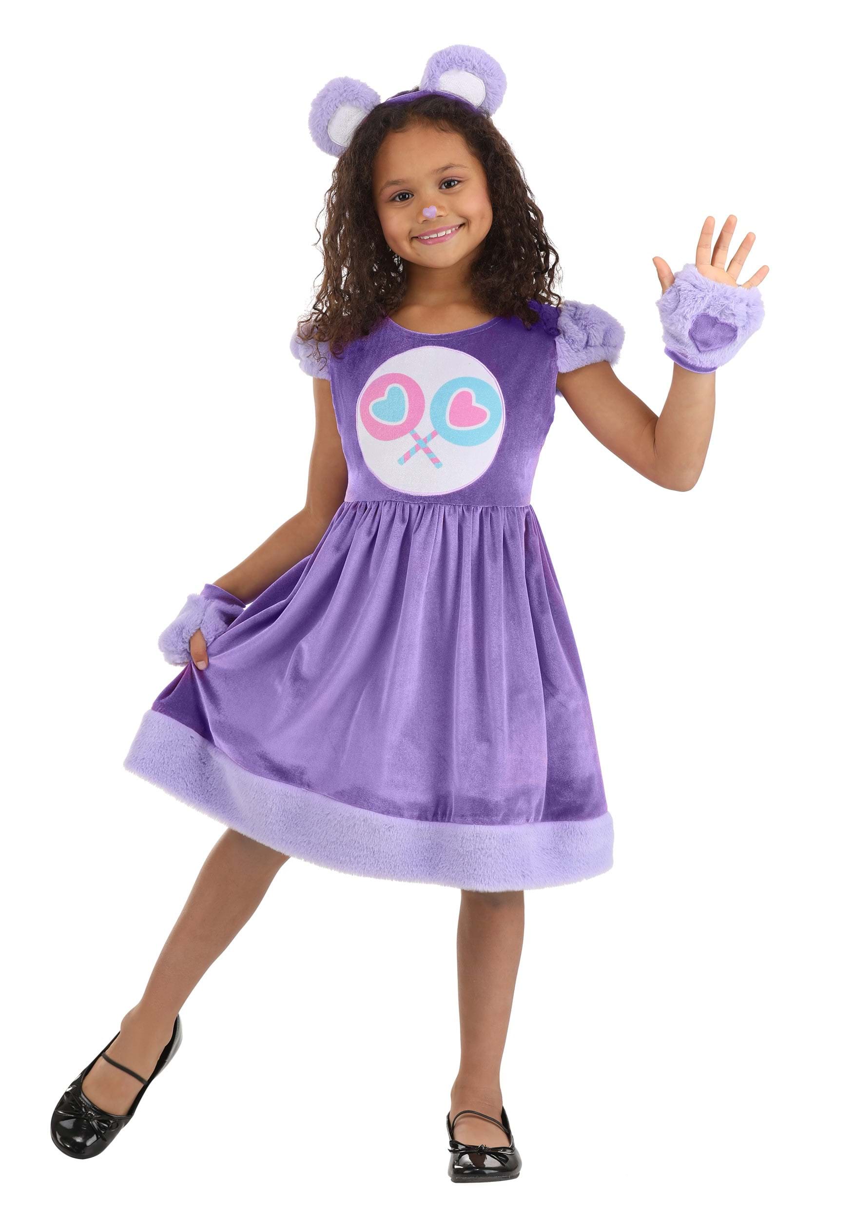 Kid's Share Bear Party Dress Costume