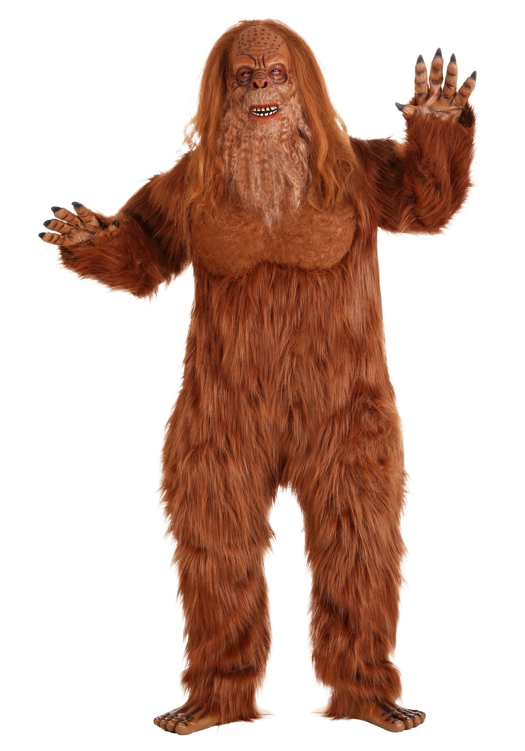 Jack Links Plus Size Sasquatch Costume for Adults