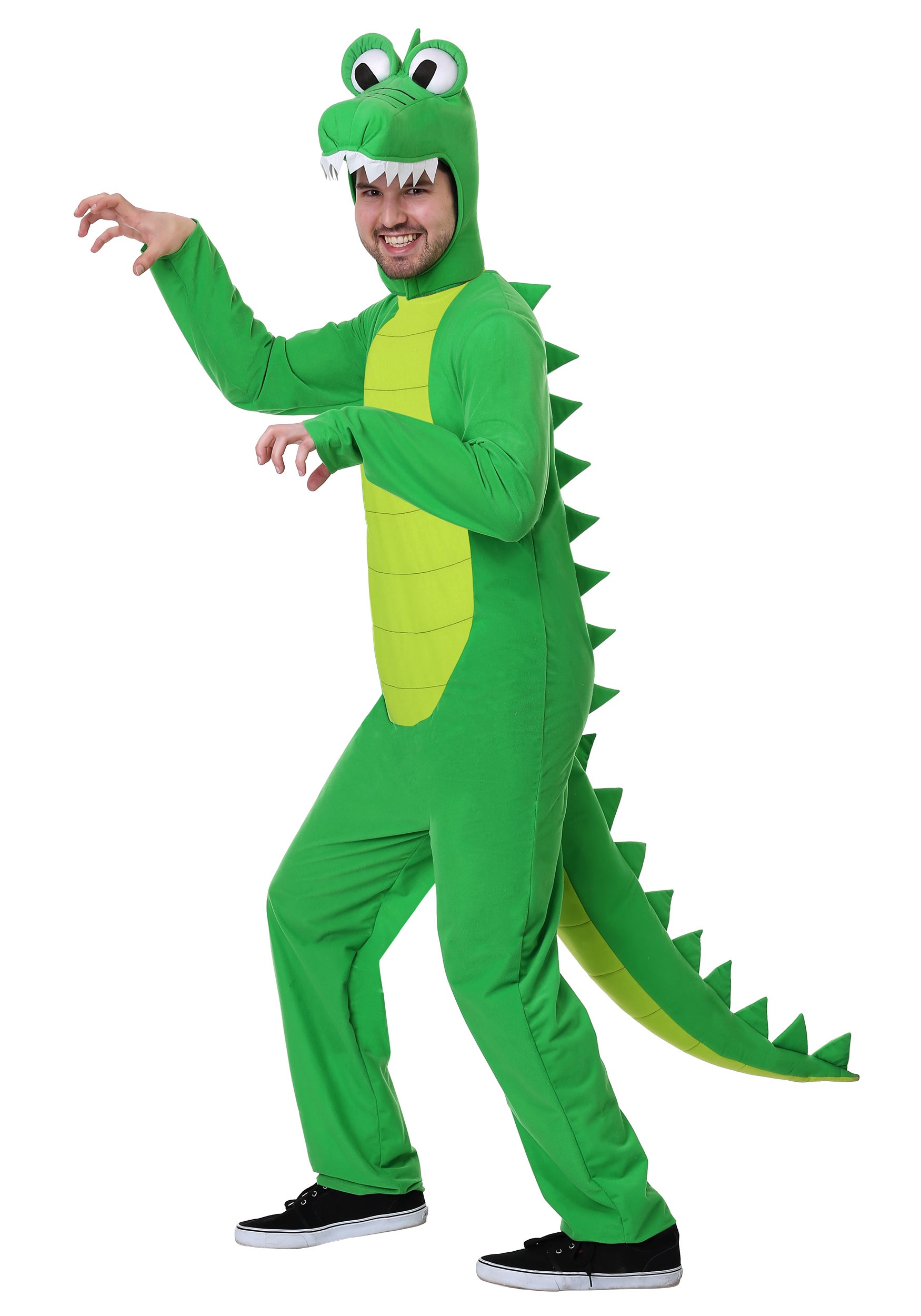 Plus Size Goofy Adult Gator Costume