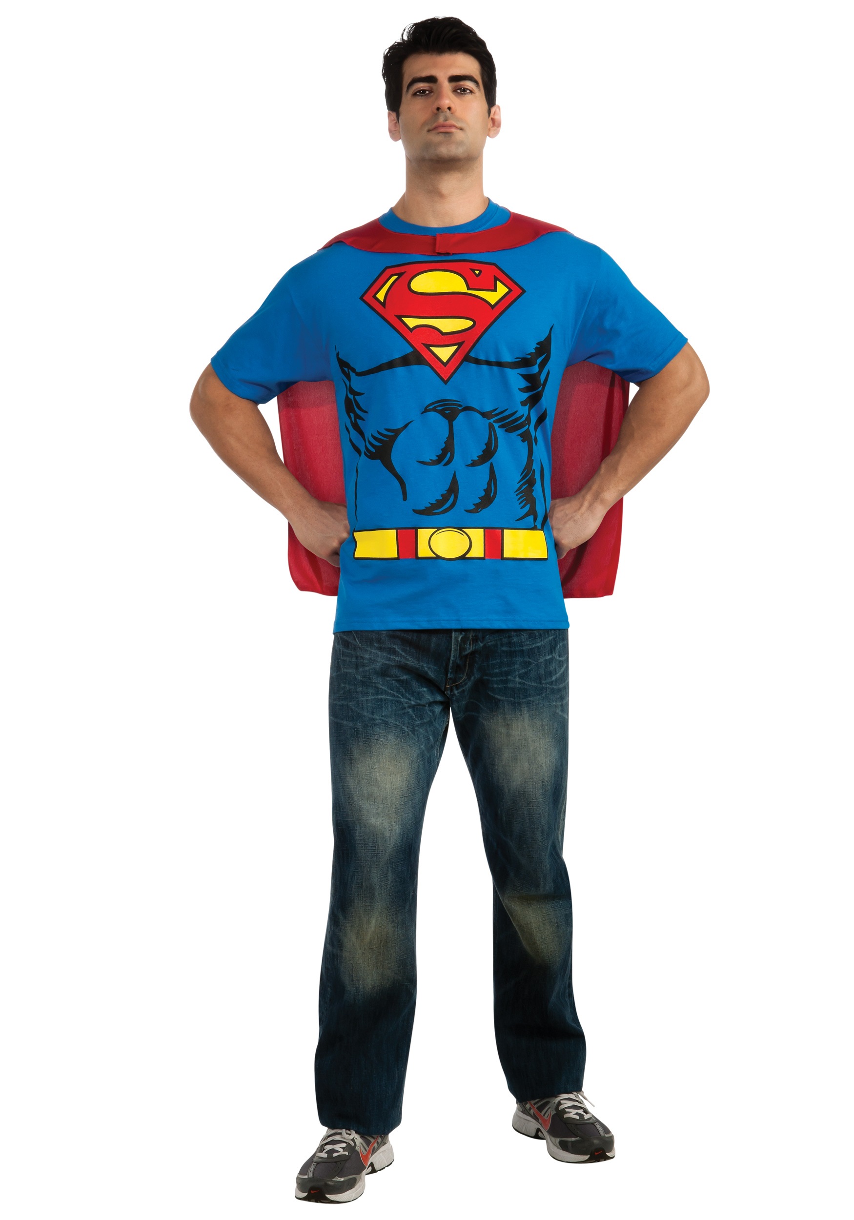 Superman T-Shirt Costume | Easy Halloween Costumes