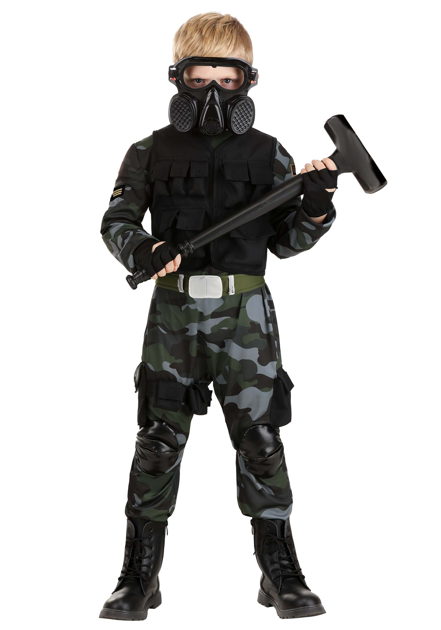 Special Ops Hammer Soldier Kid