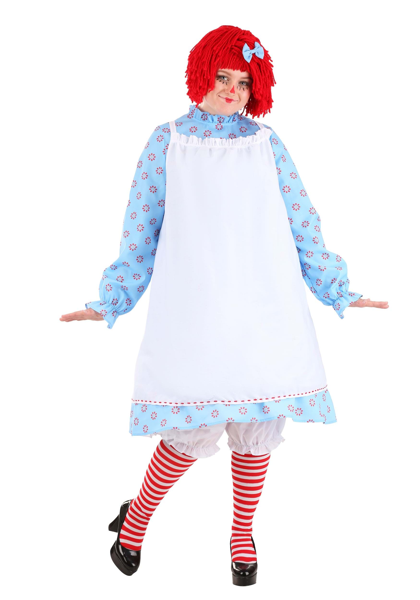Exclusive Plus Size Raggedy Ann Women