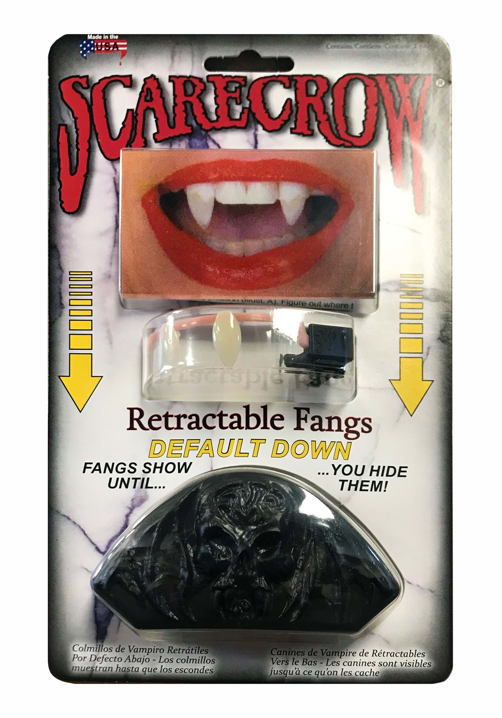 Retractable Default Down Fangs