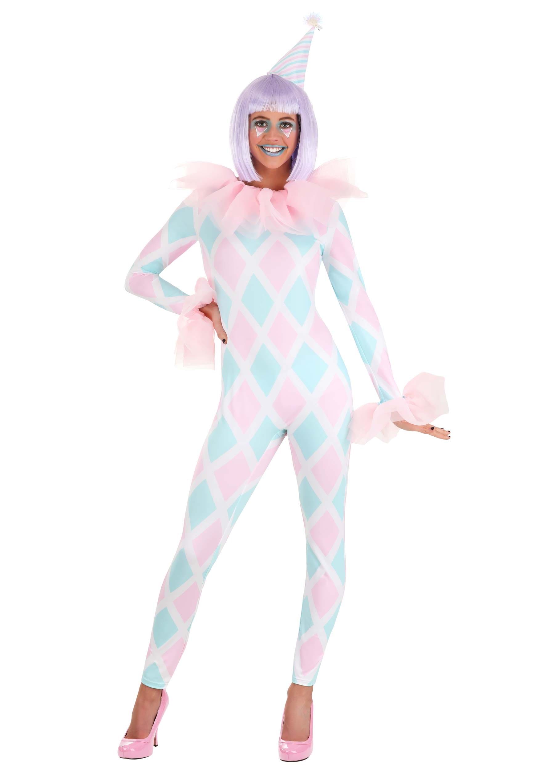 Pastel Diamond Clown Women