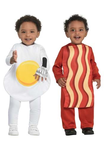 Bacon &amp; Eggs Breakfast Babies Costumes