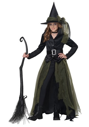 Girl&#39;s Cool Witch Costume