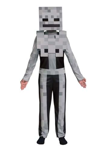Kid&#39;s Minecraft Classic Skeleton Costume