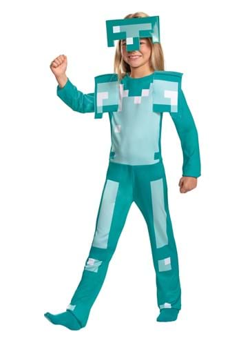 Kid&#39;s Minecraft Classic Armor Costume