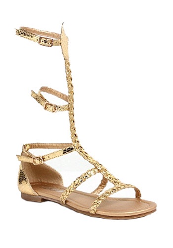Girl&#39;s Egyptian Gold Sandals