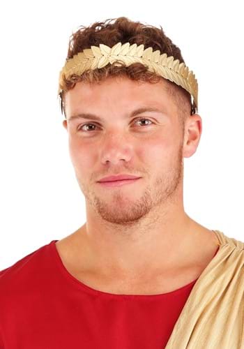 Gold Caesar Costume Circlet for Men